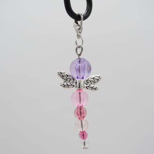 Libelle pink-violett