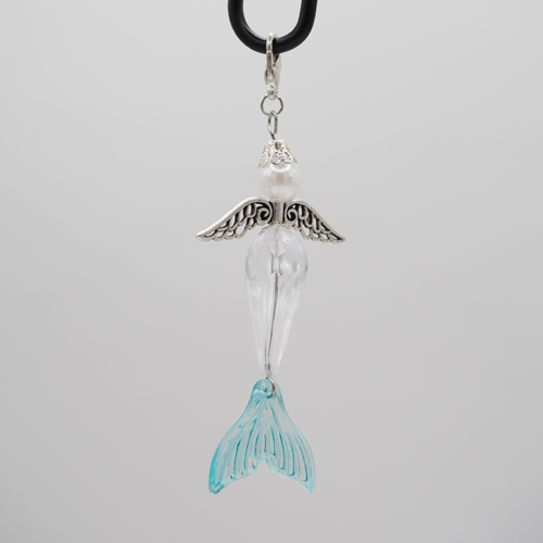 Meerjungfrau weiss-blau