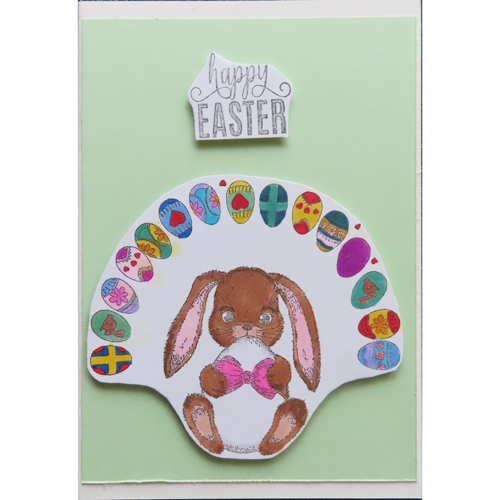 Osterhase mit Eierbogen_grün