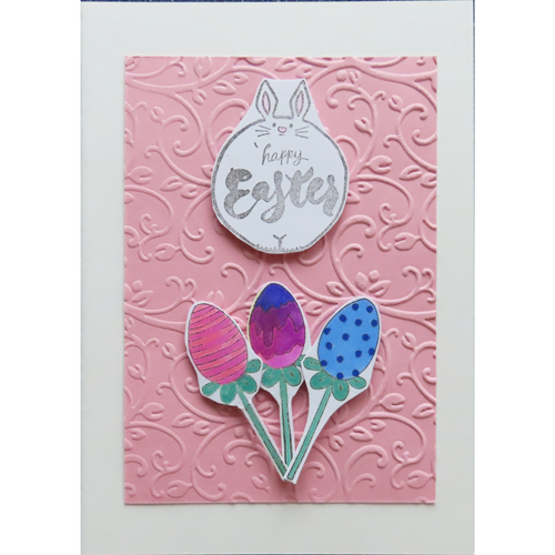 Osterhase mit Ostereier-Löffel_pink