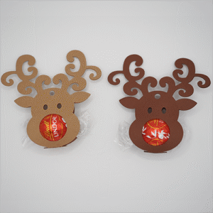 Rentier mit Lindtkugel set Rentier mit Lindtkugel set