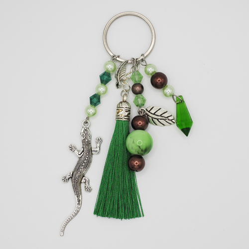 Schlüsselanhänger Geko