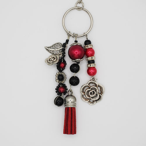 Schlüsselanhänger Rose