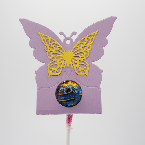 Schmetterling zweifarbig - Lollipops