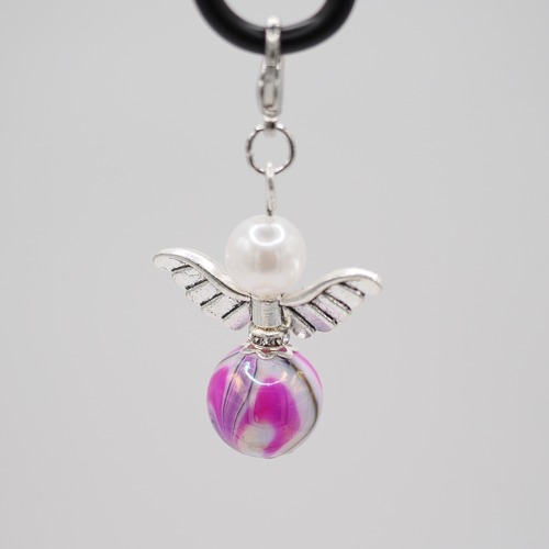 Schutzengel marmoriert pink