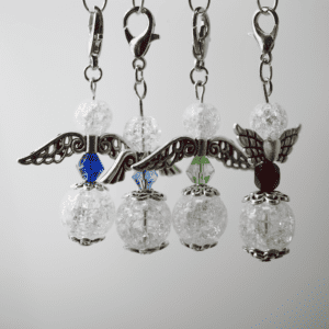 Schutzengel mit Bergkristall set