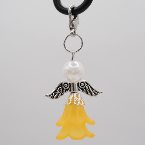 Schutzengel mit Doppelrock orange