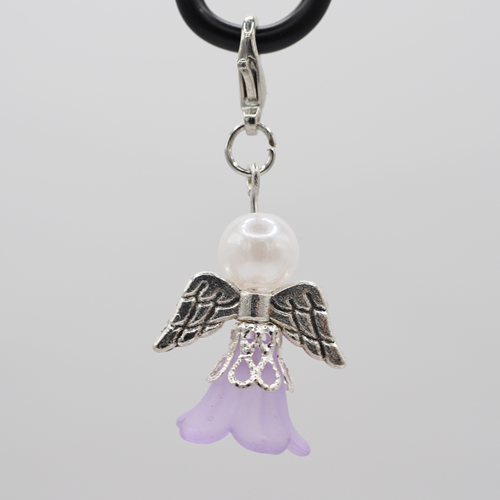 Schutzengel mit Rock rund violett