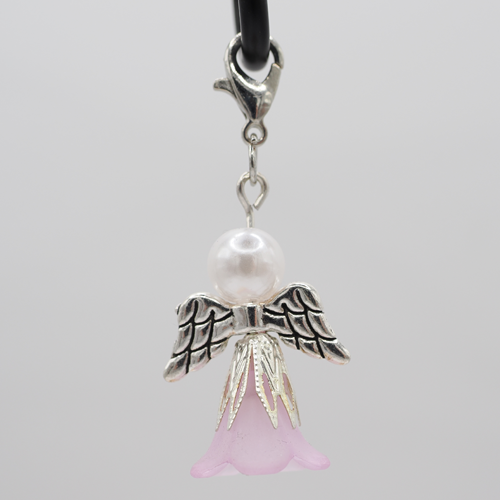 Schutzengel mit Rock spitz violett