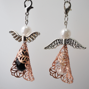 Schutzengel mit rosa Kleid set