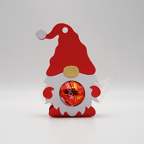 Weihnachtsmann mit Lindtkugel