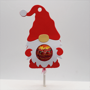 Weihnachtsmann mit Lollipop