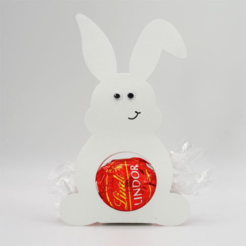 lindit osterhase mit knick weiss