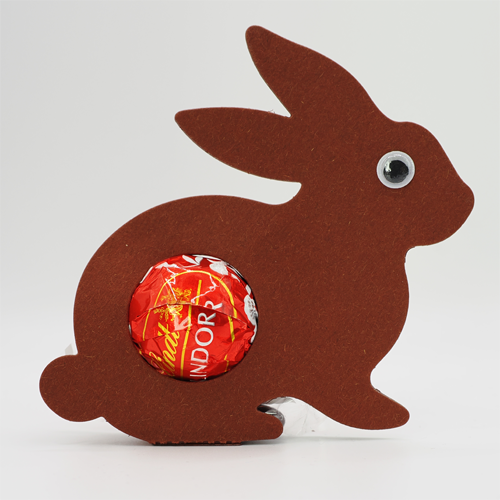 lindt osterhase gross seitlich braun